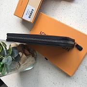 LV Zippy Long Black Wallet | M60017 - 6