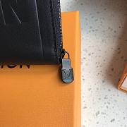 LV Zippy Long Black Wallet | M60017 - 3