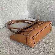 BOTTEGA VENETA Ladies grainy calfskin Top-handle bag brown | 580725 - 4