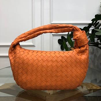 Bottega Veneta Ladies Jodie Hobo Woven Bag Orange | 98071