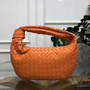 Bottega Veneta Ladies Jodie Hobo Woven Bag Orange | 98071 - 4