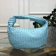 Bottega Veneta Ladies Jodie Hobo Woven Bag Blue | 98071 - 1