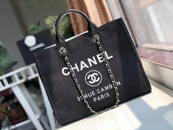Chanel shopping tote  Chanel Calfskin handle bag 01