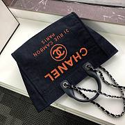 Chanel shopping tote Chanel Calfskin handle bag 03 - 5