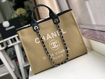 Chanel shopping tote Chanel Calfskin handle bag 04