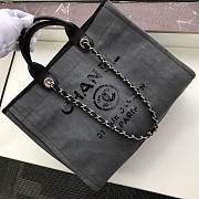 Chanel shopping tote Chanel Calfskin handle bag 07 - 5