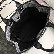 Chanel shopping tote Chanel Calfskin handle bag 09 - 2