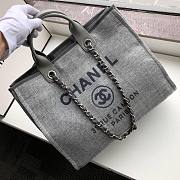 Chanel shopping tote Chanel Calfskin handle bag 10 - 4