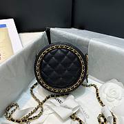 Chanel Round Clutch with Chain Black 2020 | 88836 - 6