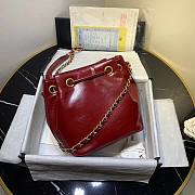 Chanel Shiny Red Bucket Bag |1946 - 2