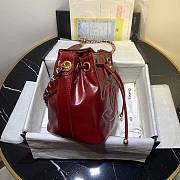 Chanel Shiny Red Bucket Bag |1946 - 3