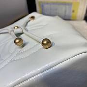 Chanel Shiny White Bucket Bag |1946 - 2