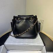 Chanel Cham Chain Black Bucket bag 2020 - 5