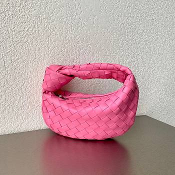 Bottega Veneta Mini Ladies Jodie Hobo Woven Bag Pink | 98071