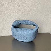 Bottega Veneta Mini Ladies Jodie Hobo Woven Bag Blue | 98071 - 1