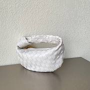 Bottega Veneta Mini Ladies Jodie Hobo Woven Bag White | 98071 - 1