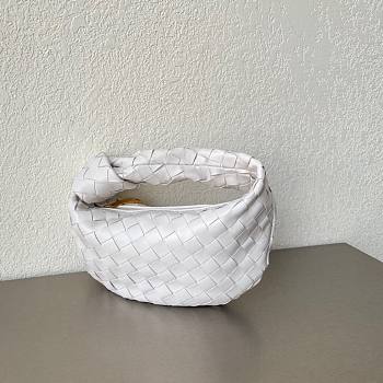 Bottega Veneta Mini Ladies Jodie Hobo Woven Bag White | 98071