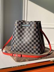 Louis Vuitton NeoNoe MM Damier Canvas Bucket Bag | N40229 - 4