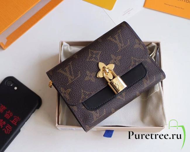 Louis Vuitton Monogram Compact Wallet Coquelicot | M62567 - 1
