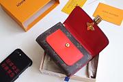 Louis Vuitton Monogram Compact Wallet Coquelicot Red | M62567 - 6