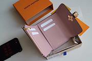 Louis Vuitton Monogram Compact Wallet Coquelicot Pink | M62567 - 2