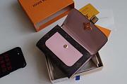 Louis Vuitton Monogram Compact Wallet Coquelicot Pink | M62567 - 3