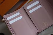 Louis Vuitton Monogram Compact Wallet Coquelicot Pink | M62567 - 4