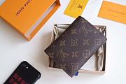 Louis Vuitton Monogram Compact Wallet Coquelicot Pink | M62567 - 5