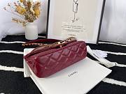 Chanel Calfskin Flap Bag With Top Handle Red Fall 2021 | JY-21062991 - 5