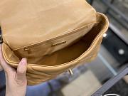 Chanel 19 Handbag Brown Golden & Metal Tone Medium | AS1161 - 4