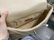 Chanel 19 Handbag Beige Golden & Metal Tone Small | AS1160 - 2