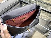 Chanel 19 Handbag Black Golden & Metal Tone Small | AS1160 - 4