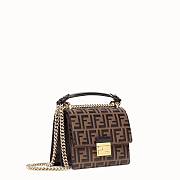 Fendi Kan U Small Brown leather mini-bag | 8M0417 - 6