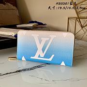 LV Monogram Canvas By The Pool Zippy Long Wallet | M80361   - 1