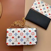 LV Louis Vuitton Game On Pochette Felicie White | M80232 - 3