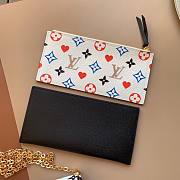 LV Louis Vuitton Game On Pochette Felicie White | M80232 - 4