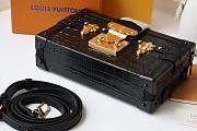 Louis Vuitton Petite Malle Box Trunk Bag black | M40273 - 3
