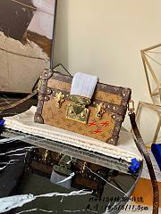 LV Peptite Malle Monogram Reverse canvas trunk | M44154 - 2