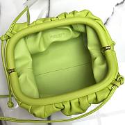 Bottega Veneta Mini Pouch Calfskin Green | 585852 - 6