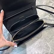 Balenciaga logo-plaque mini bag black | 6181561 - 4