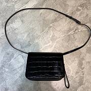 Balenciaga logo-plaque mini bag black | 6181561 - 6