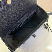 LV Taurillon Leather Mini Soft Trunk Bag Black | M61117 - 5