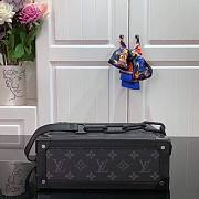 LV Monogram Eclipse Canvas Soft Trunk | M44730  - 3