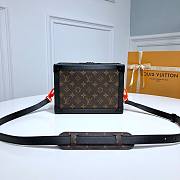 LV Monogram Eclipse Canvas Soft Trunk Black | M44427 - 1