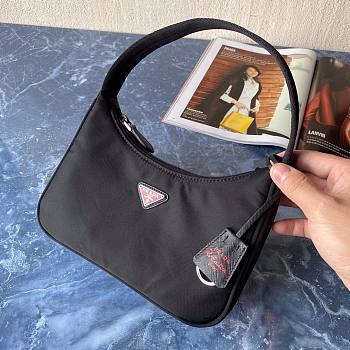 Re-Edition 2000 Nylon Mini Bag Black | 1NE515