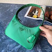 Re-Edition 2000 Nylon Mini Bag Green| 1NE515 - 1