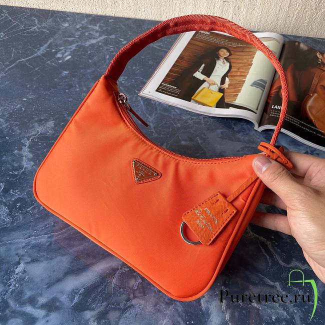 Re-Edition 2000 Nylon Mini Bag Orange | 1NE515 - 1