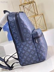 LV Sprinter Backpack Monogram Shadow Blue Backpack | M45728 - 5