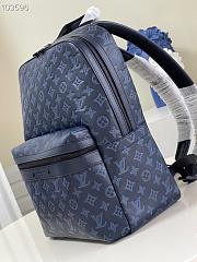LV Sprinter Backpack Monogram Shadow Blue Backpack | M45728 - 6