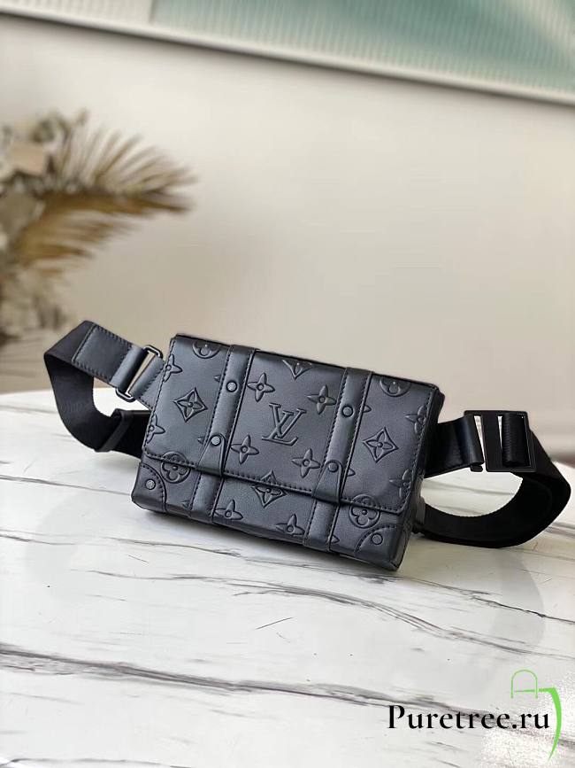 LV Trunk Slingbag Other Leathers in Black  | M57952 - 1